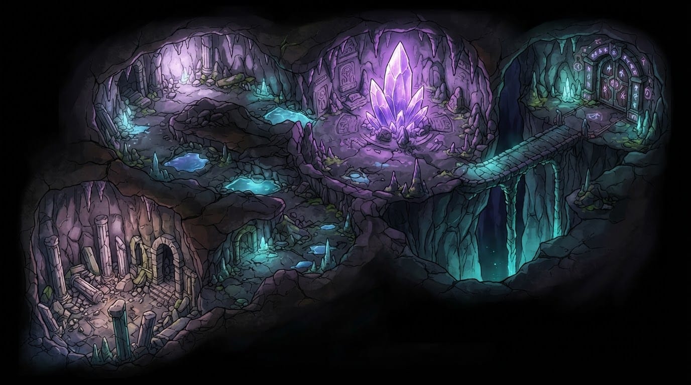 Ancient Dungeon Crystal Caverns