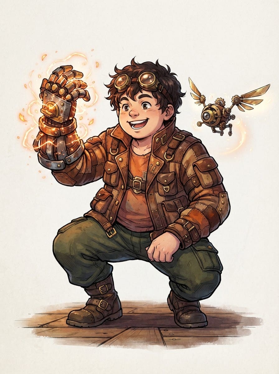 Rogue Inventor Gear Mage