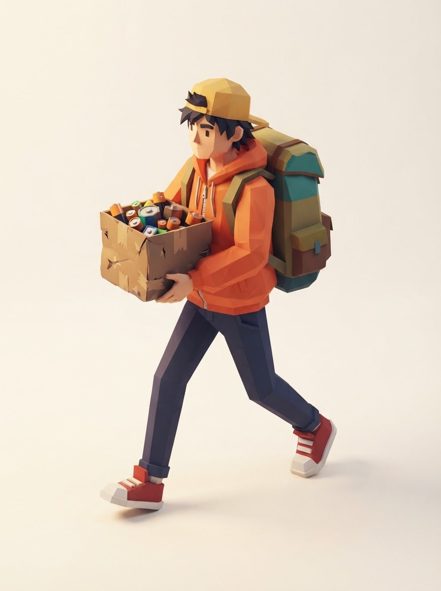 The young bargain hunter