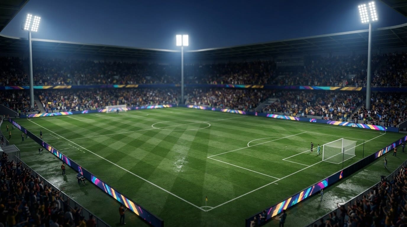 Floodlit Night Stadium