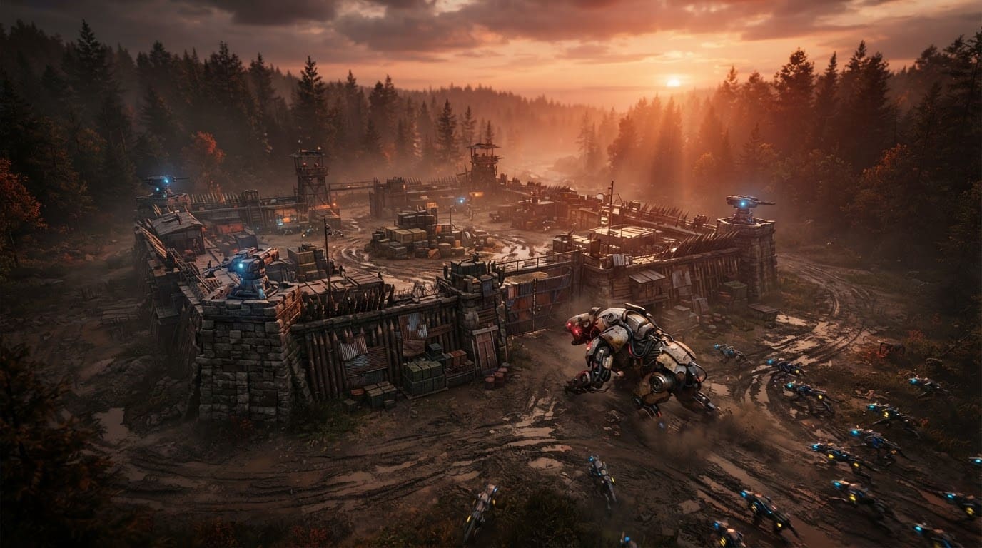 Build and defend your fortress