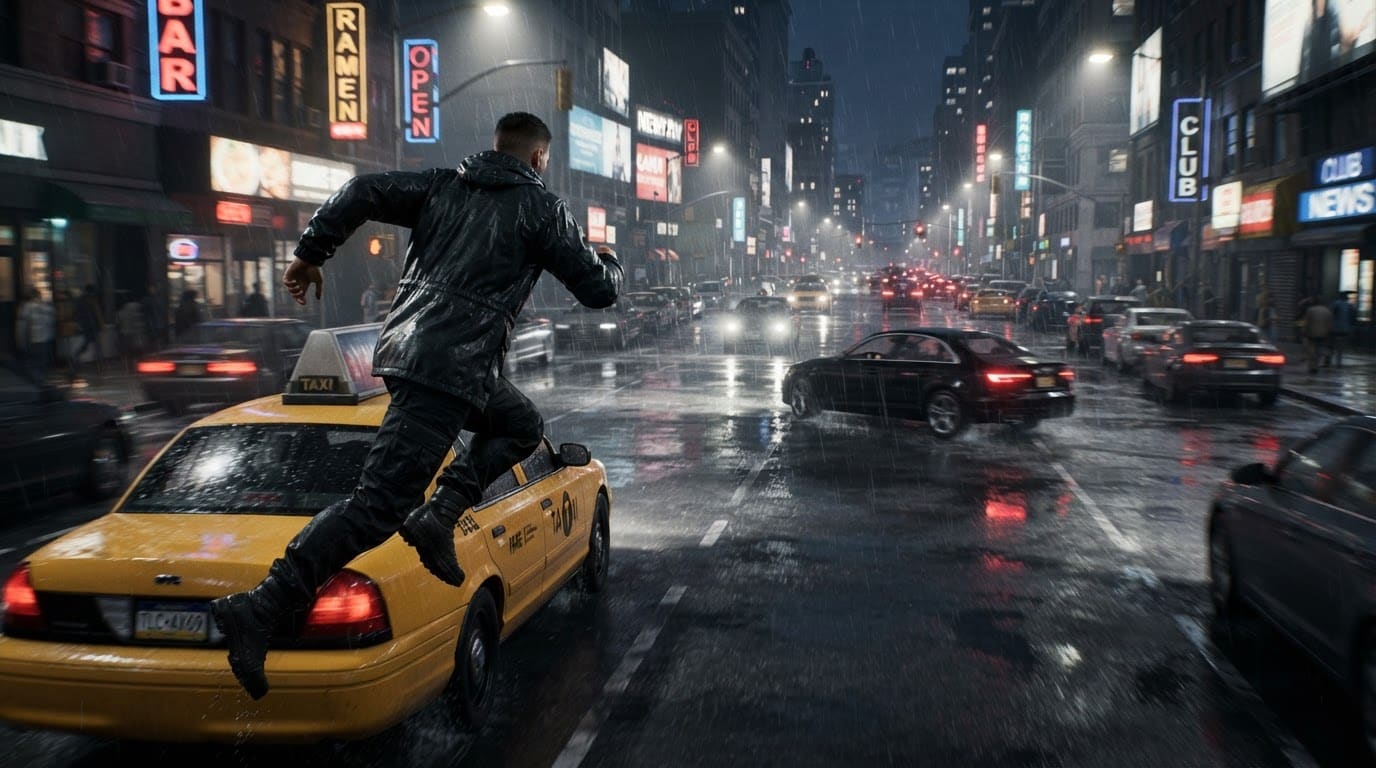Chase down a fleeing suspect