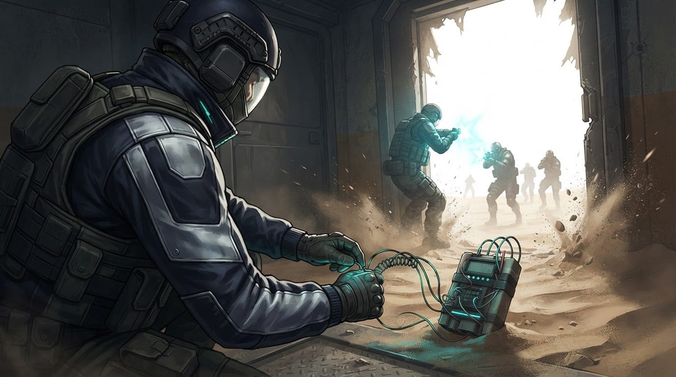 Defuse under fire