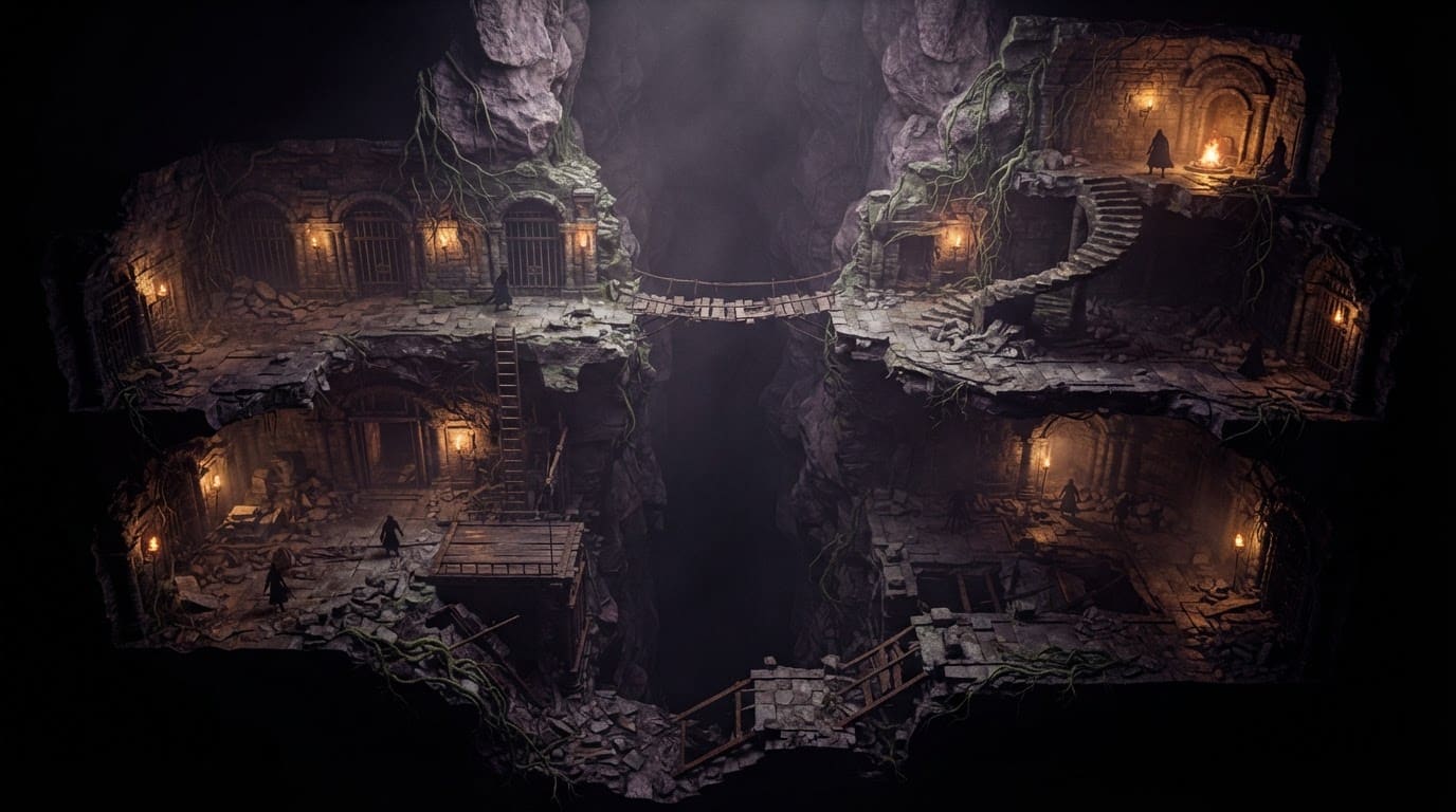 Descend into a legacy dungeon