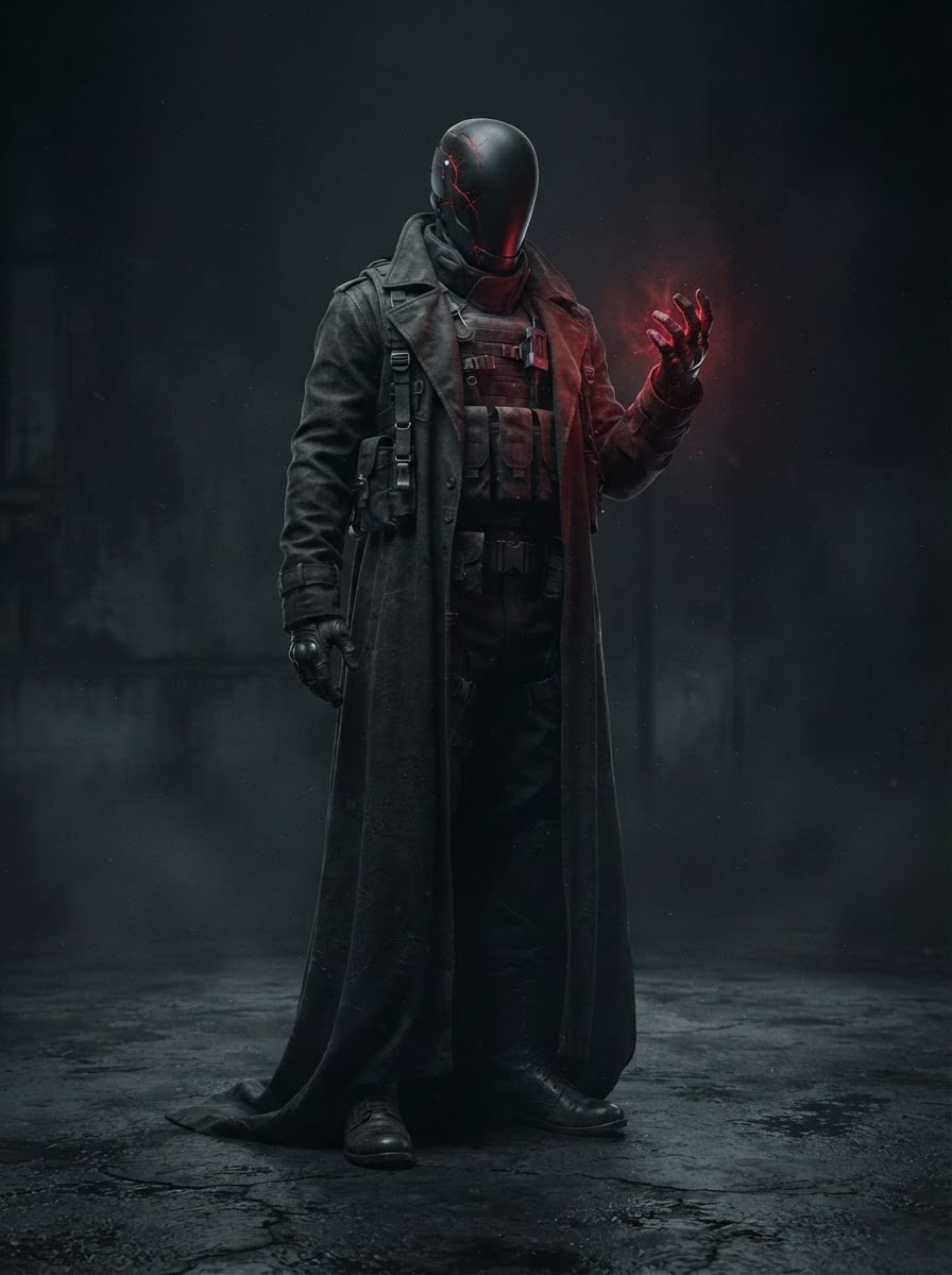 The masked supernatural hunter