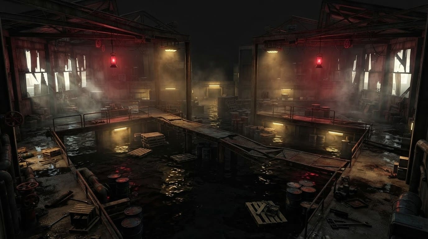 Sunken Harbour Warehouse