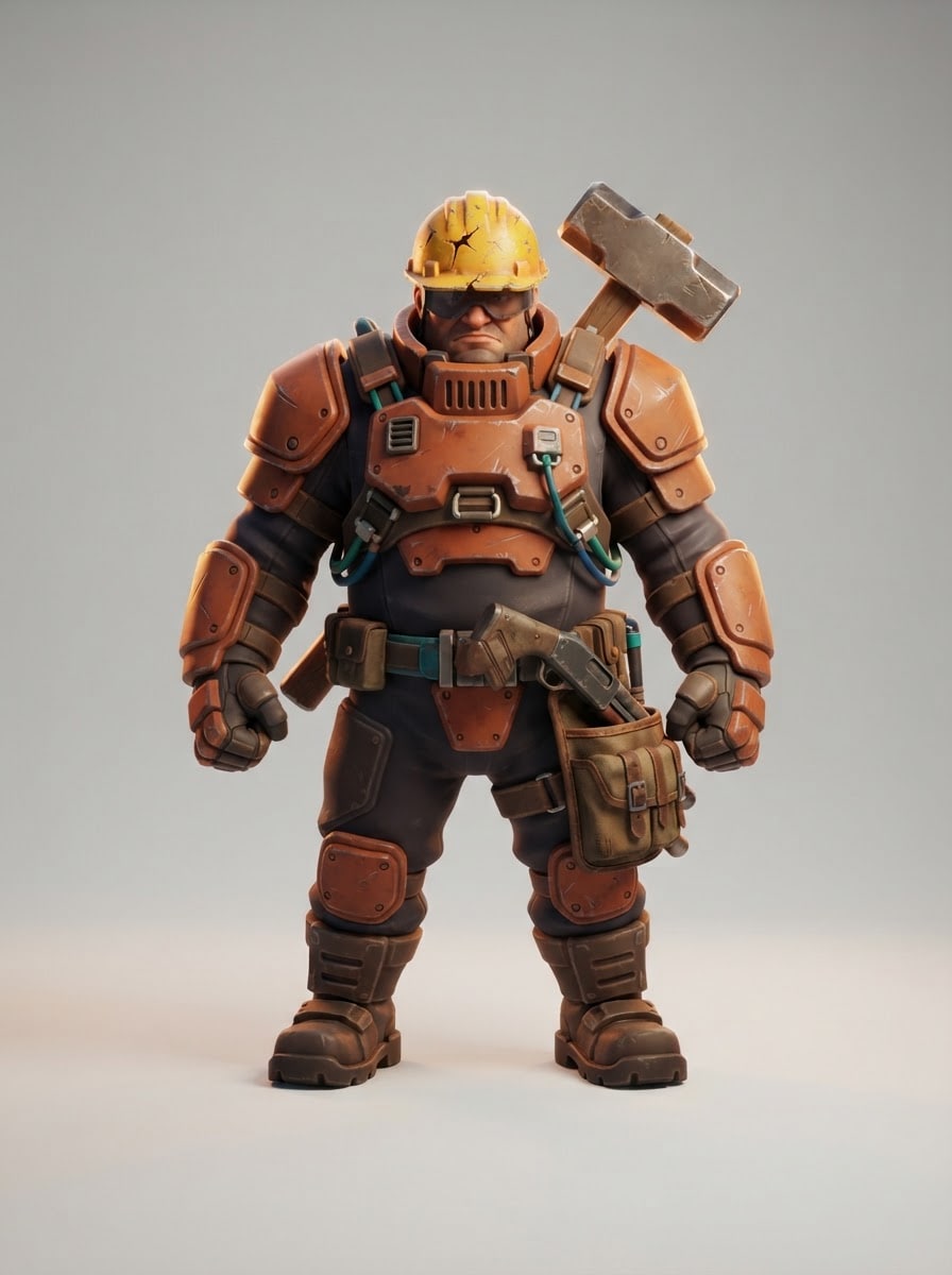 Heavy builder soldier
