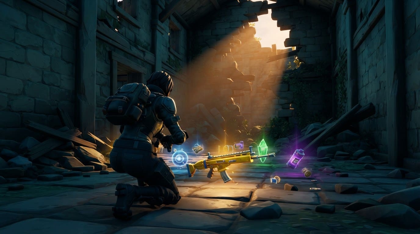 Loot a legendary weapon