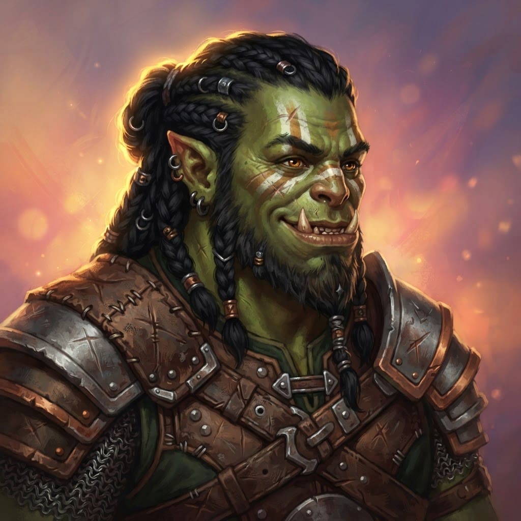 Orc portrait