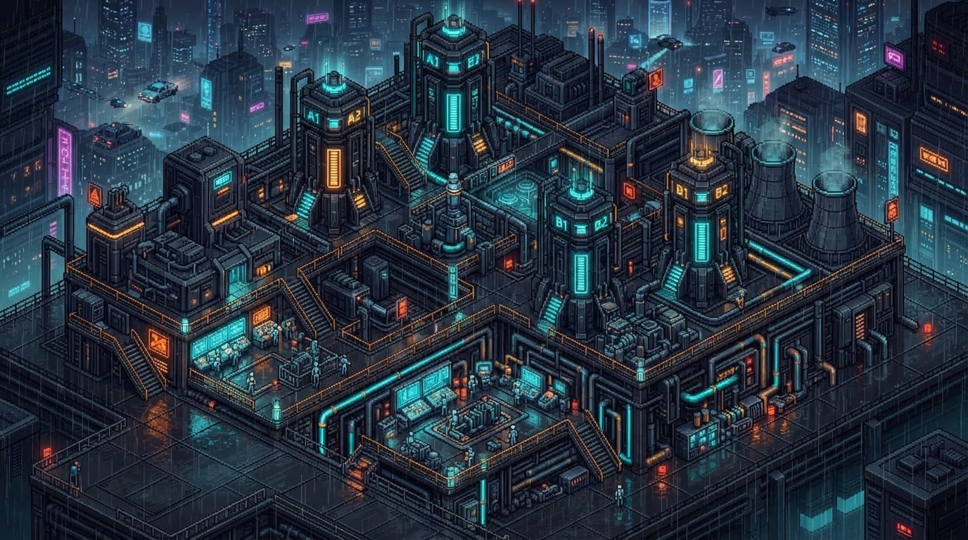Run a sprawling power grid