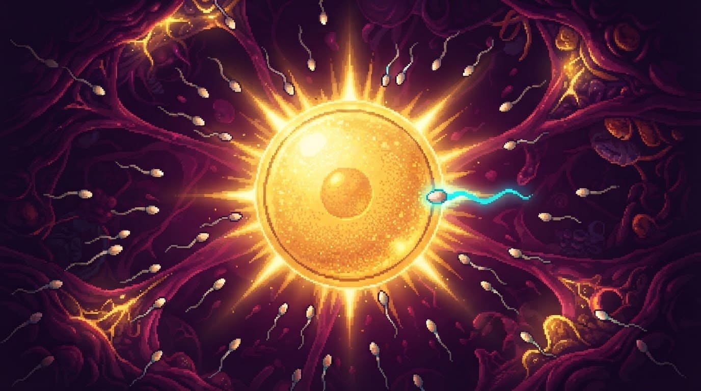 Fertilizar o óvulo gigante