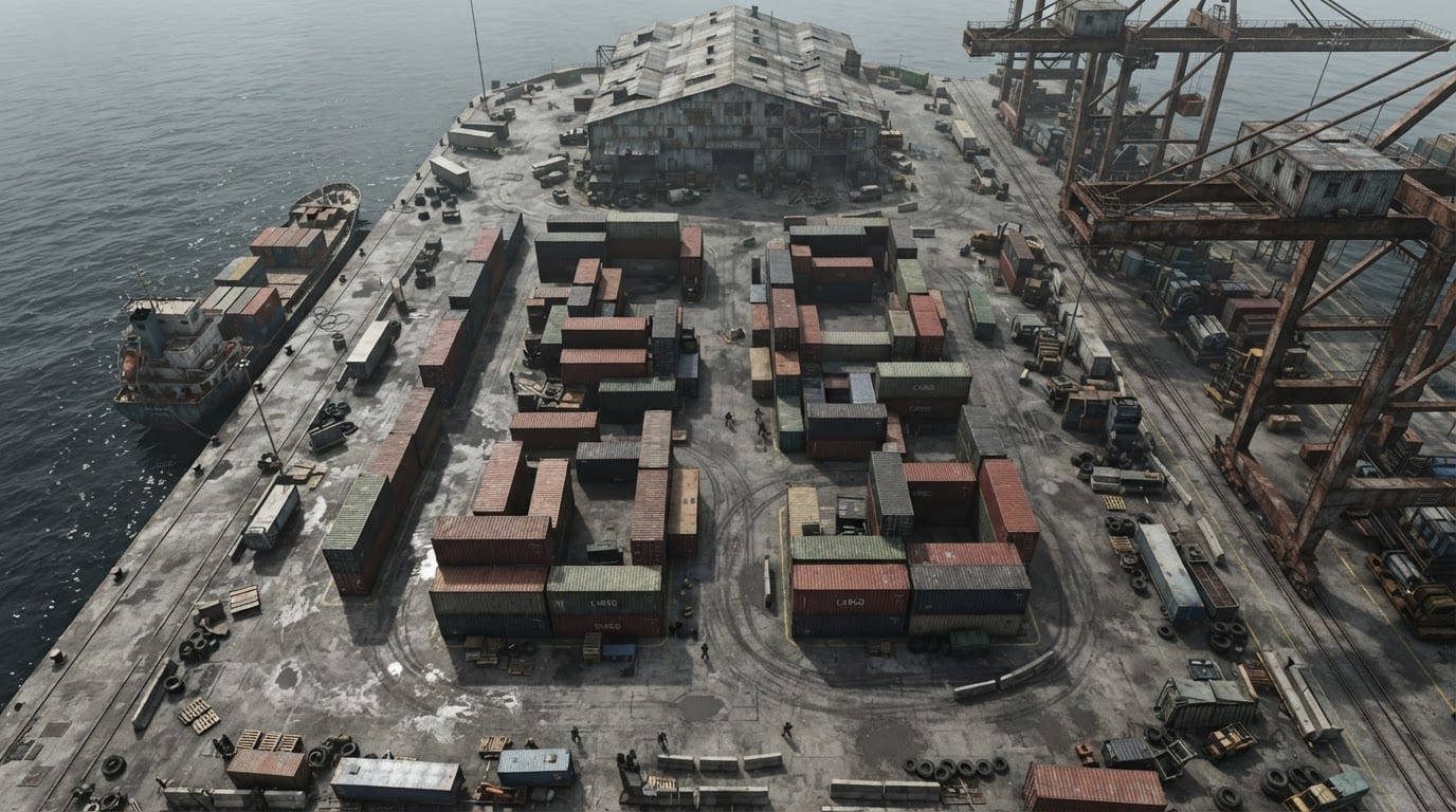 Abandoned Industrial Port