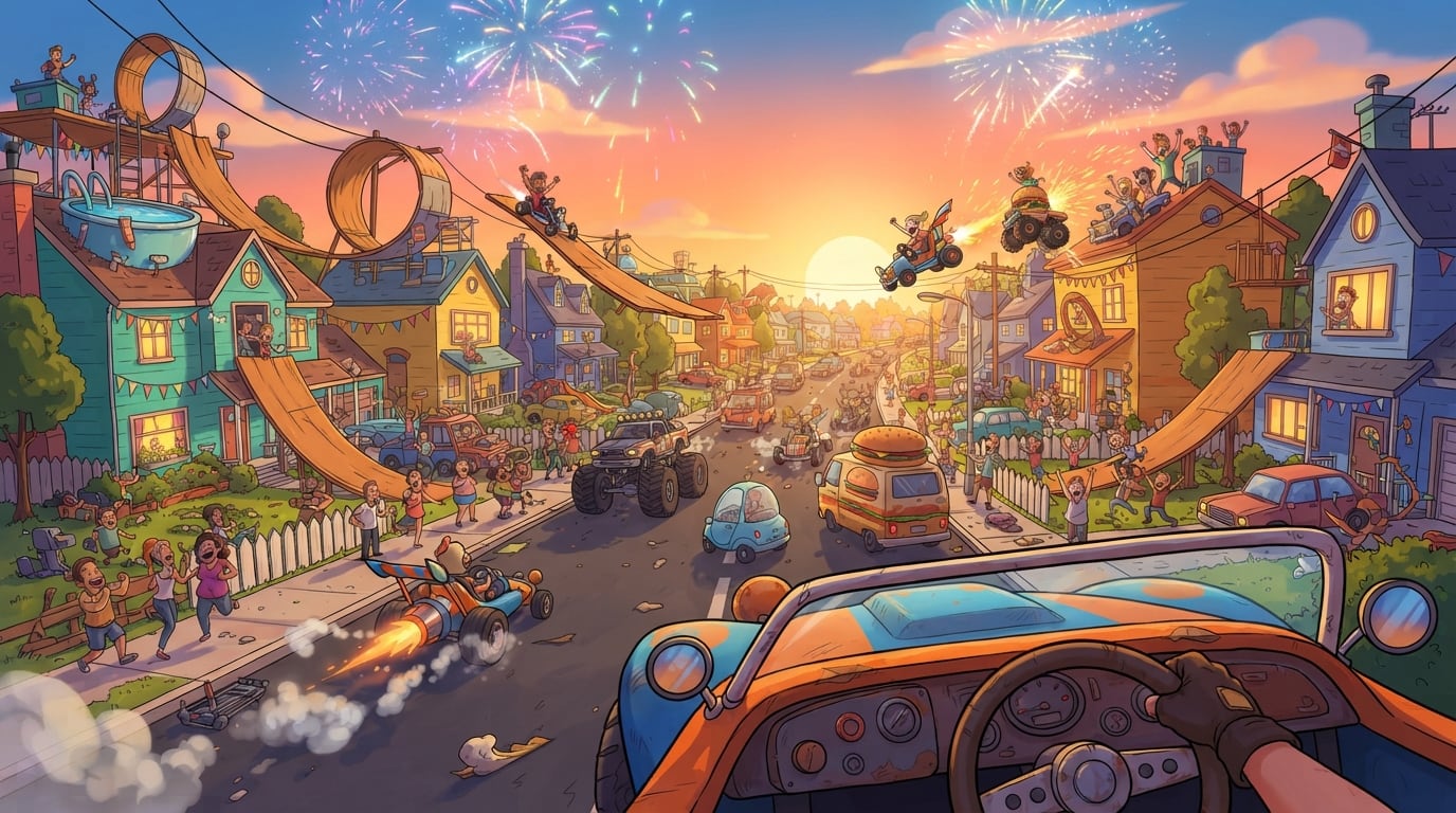 Rule a thriving chaos town