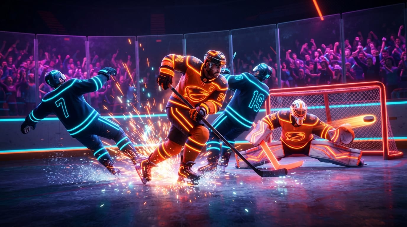 Crash the crease hard