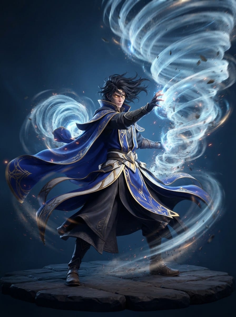Yuno el mago del viento
