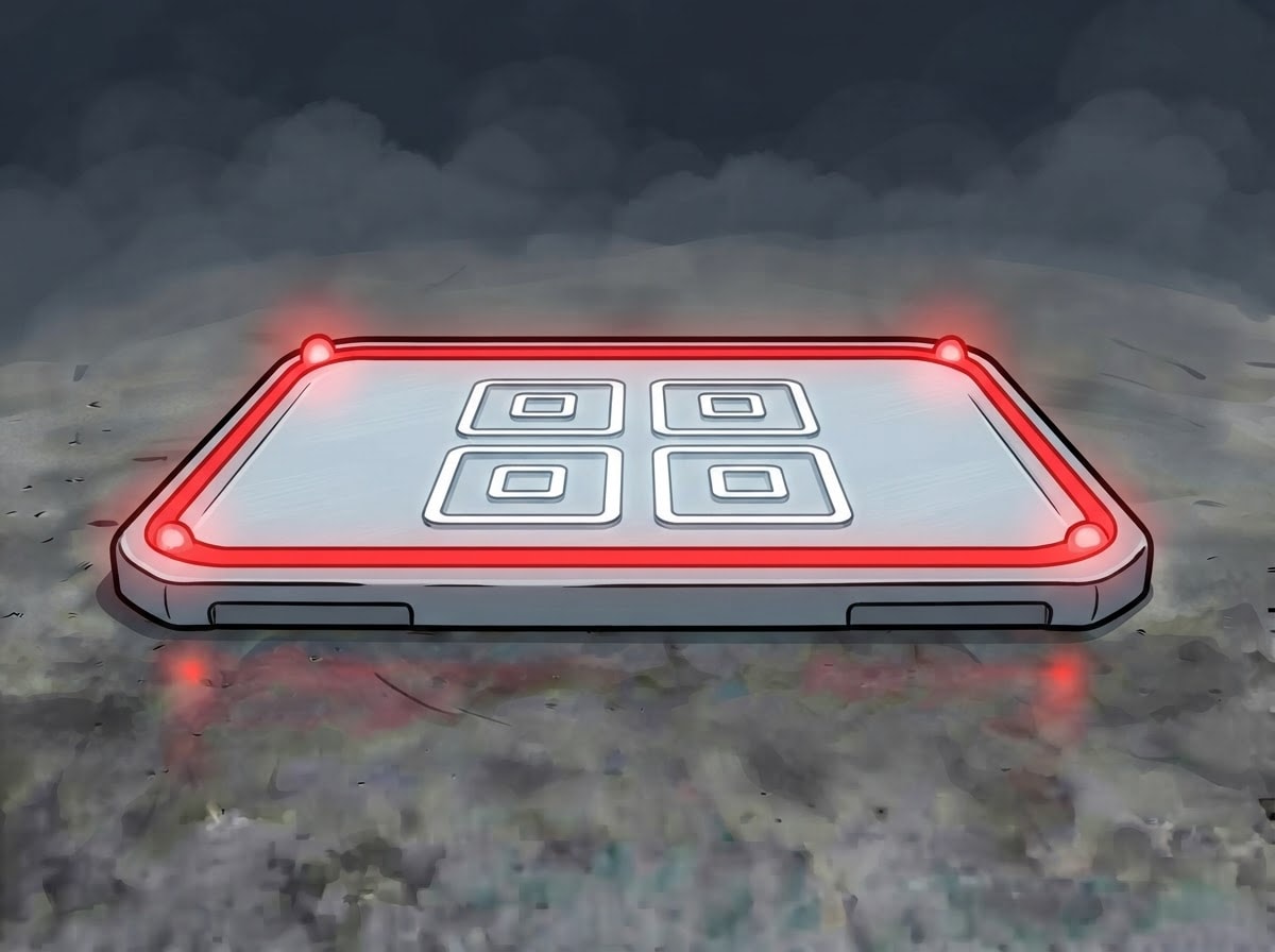 Red-outlined resource pad