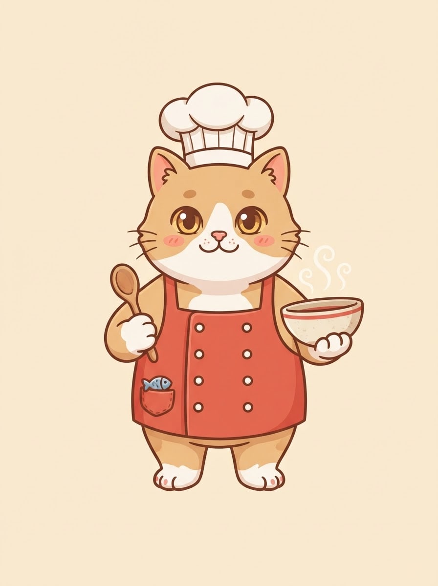 Chef Mochi the round cook