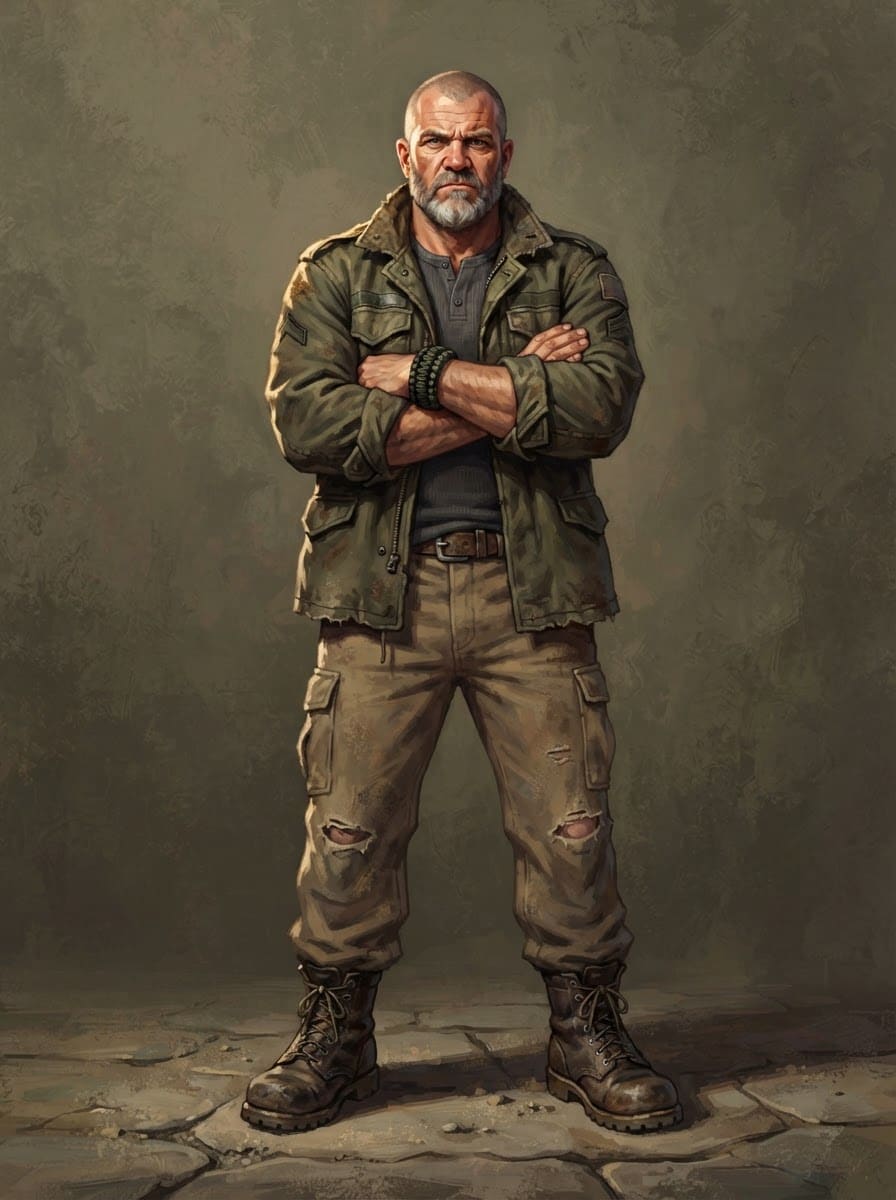 L'ancien militaire perdu