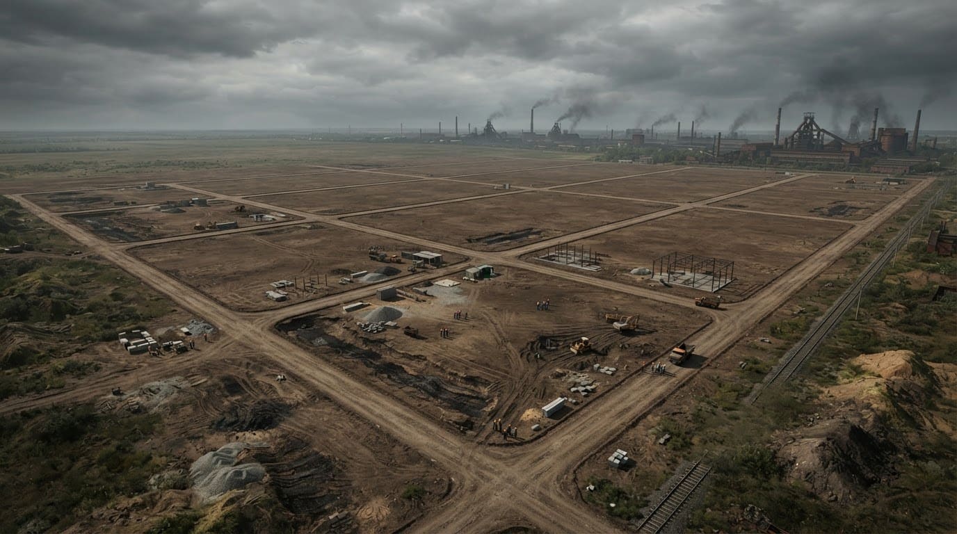 Soviet industrial plains