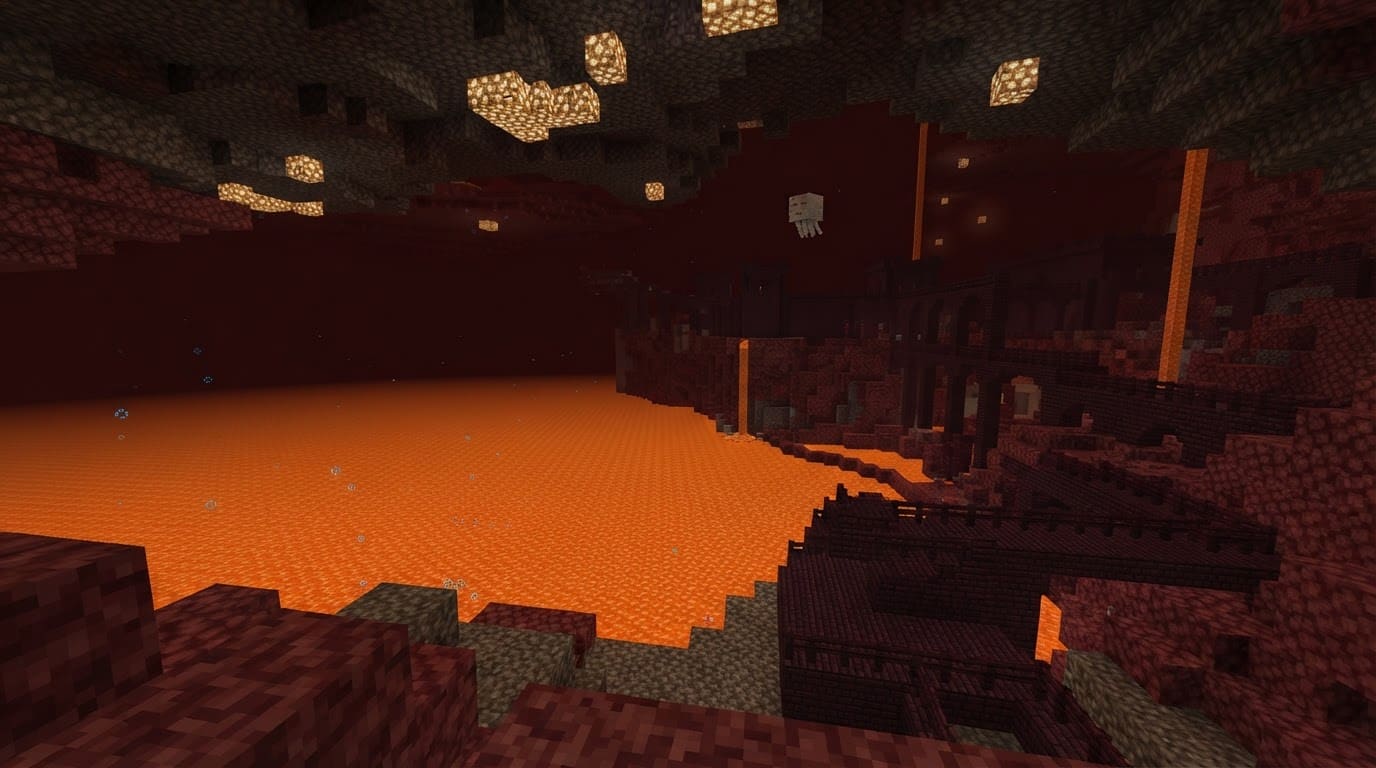 The Nether Lava Ocean