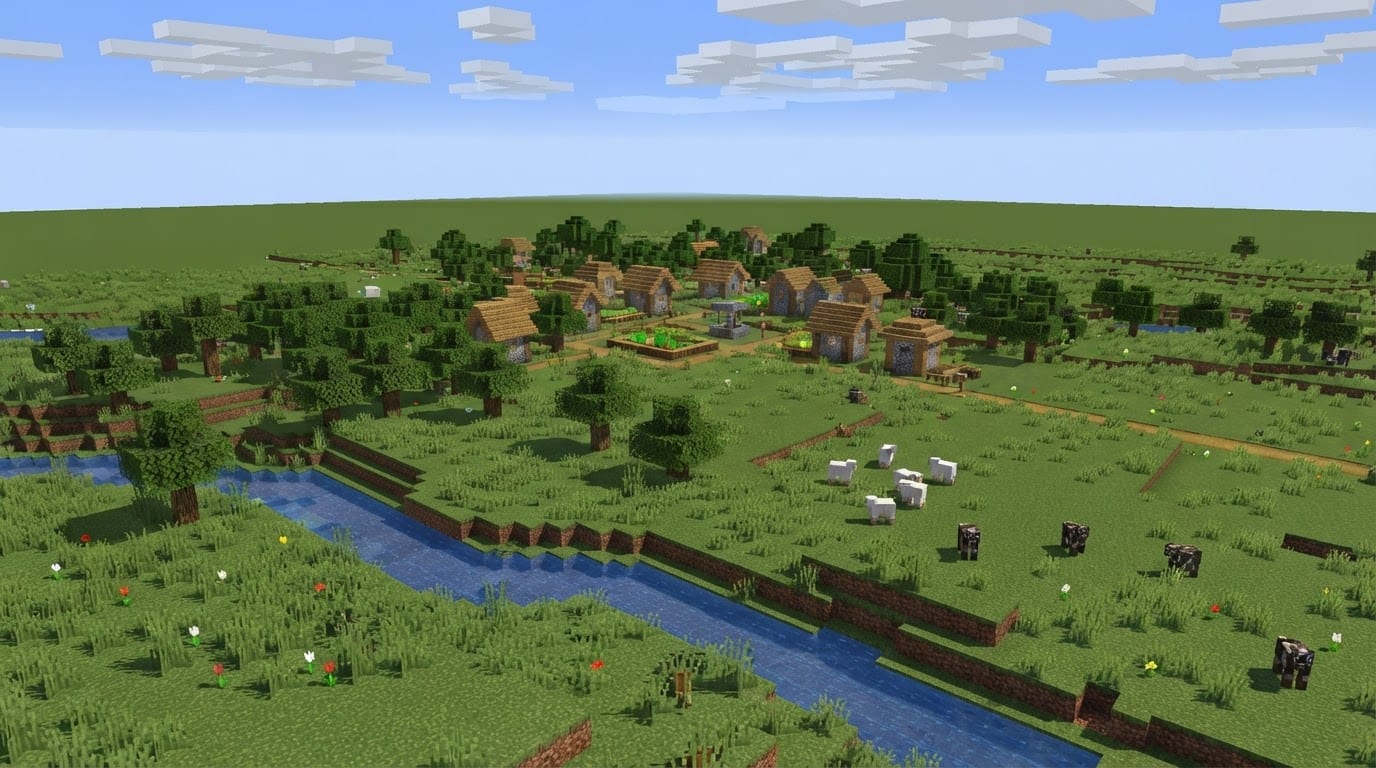The Overworld Plains Biome
