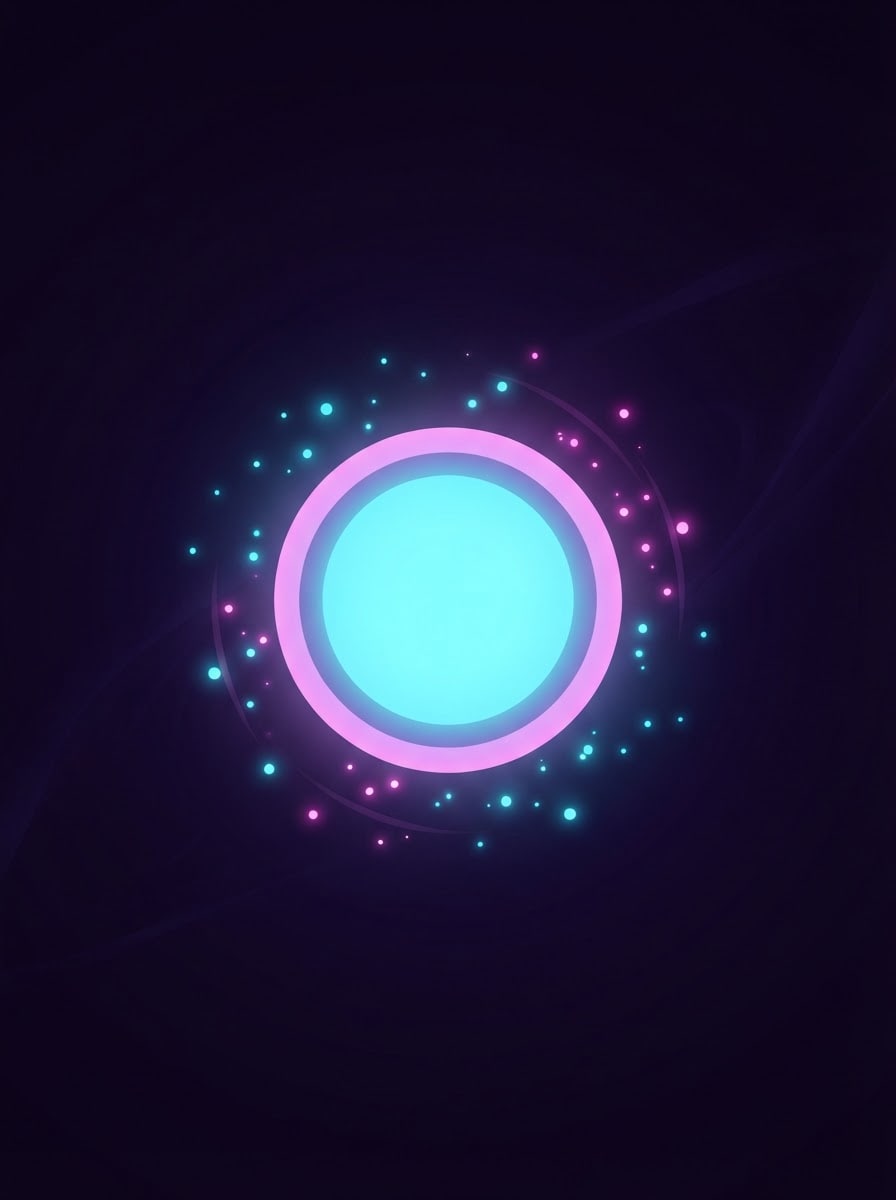 Glowing rhythm orb