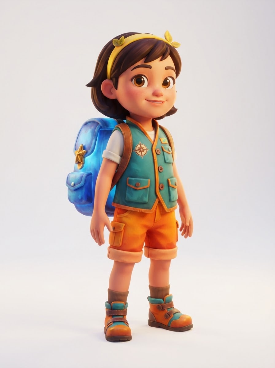 Nina, la niña exploradora
