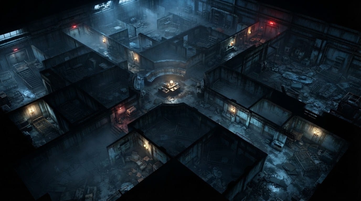 The decayed asylum wing