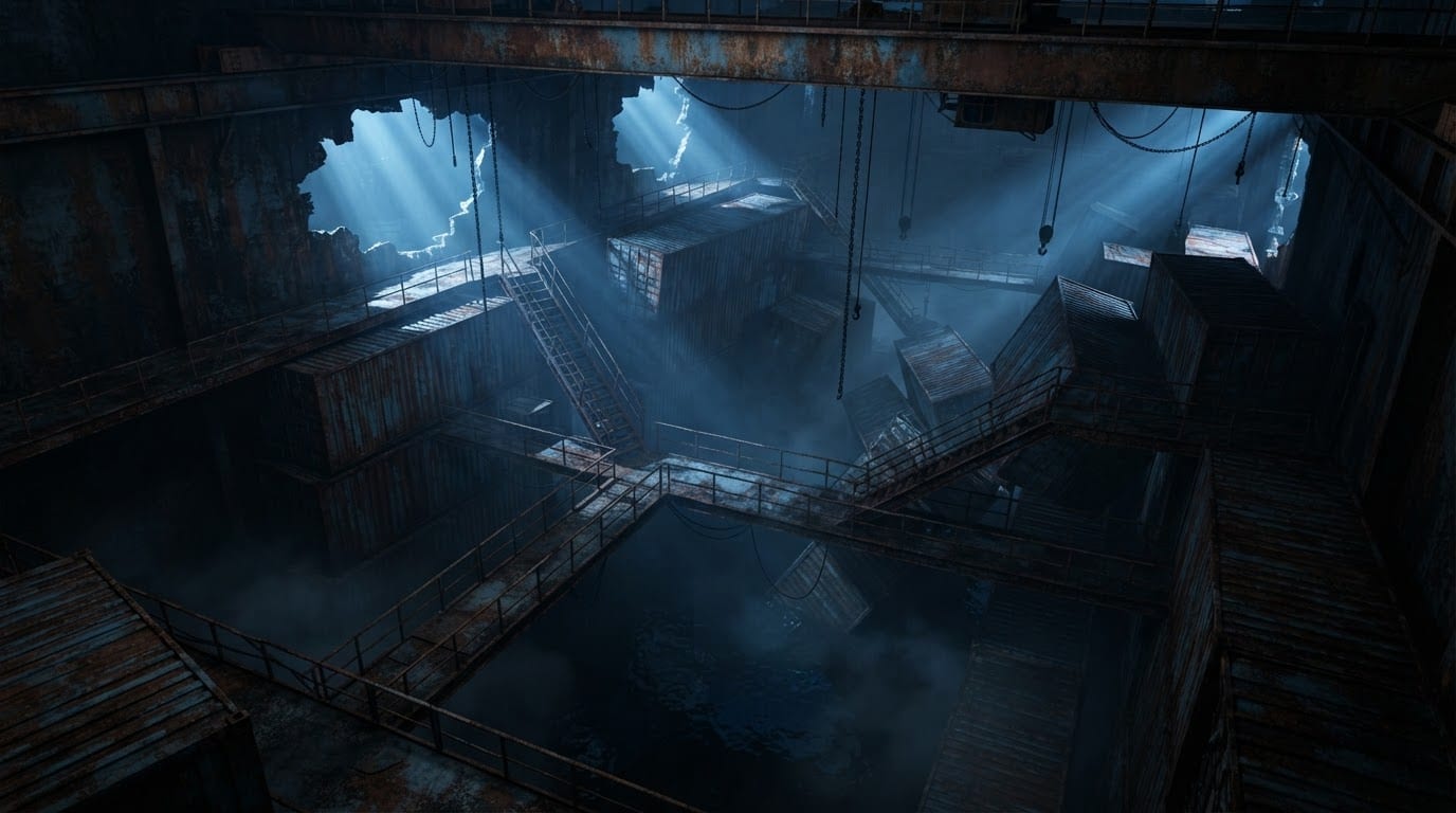 The stranded cargo hold