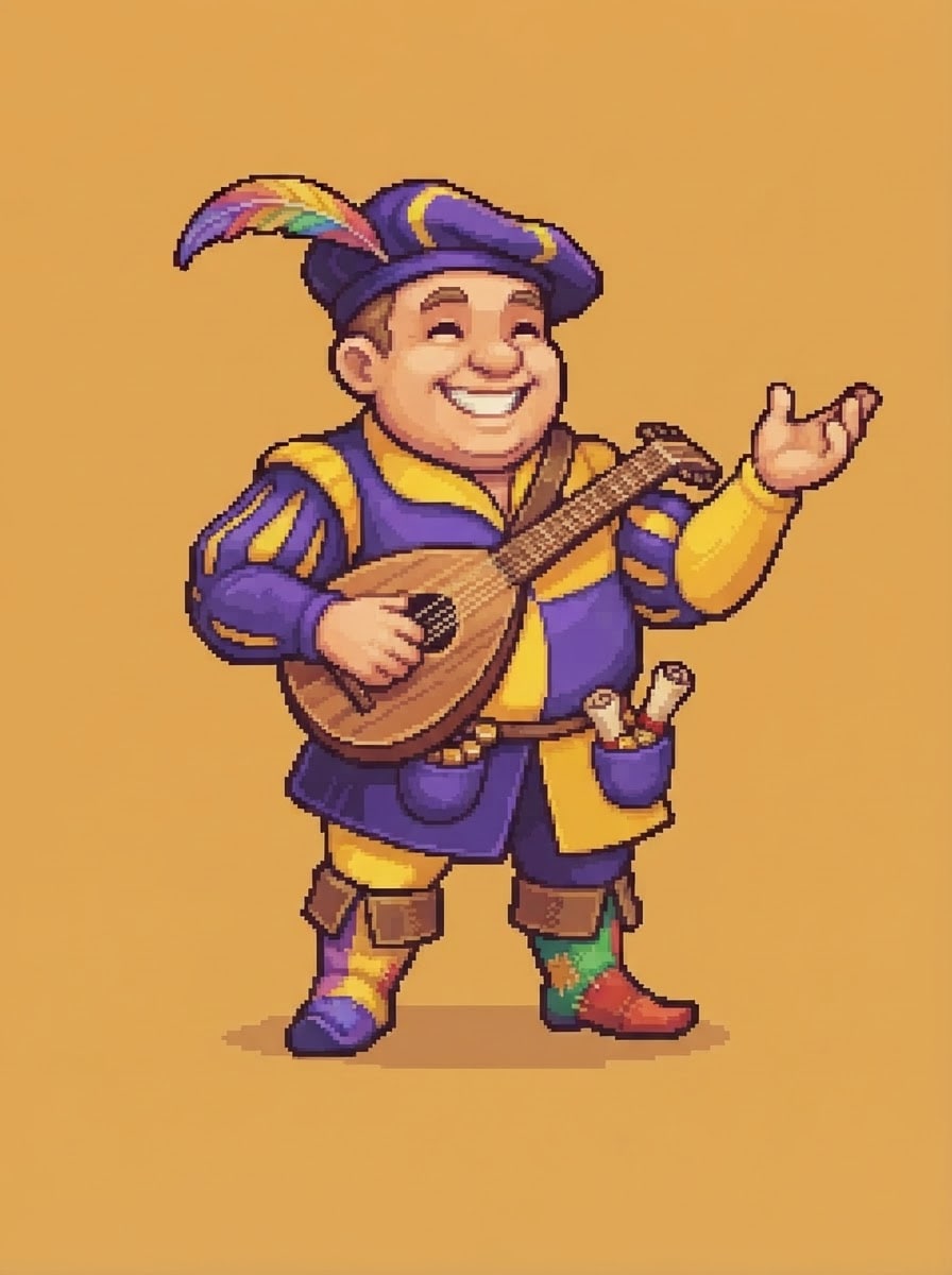 Travelling bard