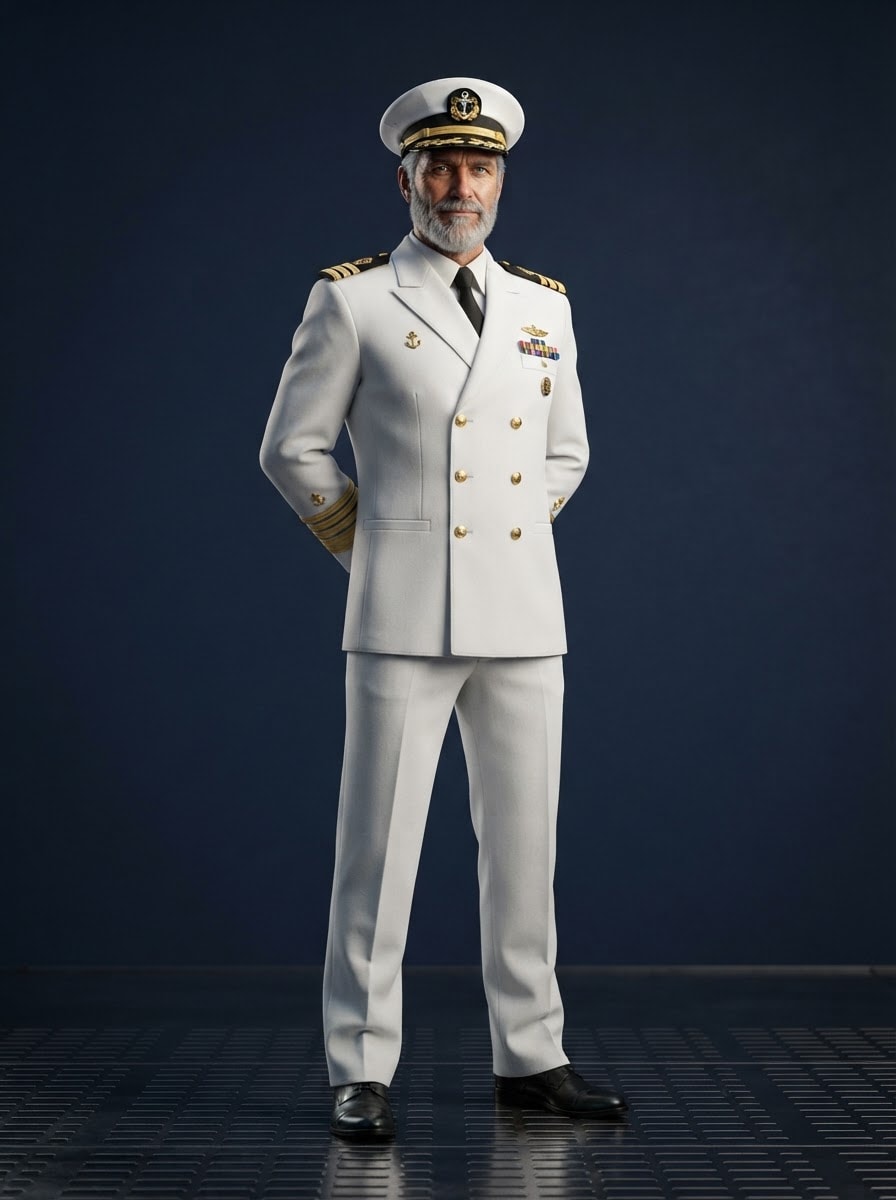 Veteran flagship captain
