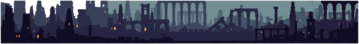 Parallax Layer 2 Distant Ruins - Underground City