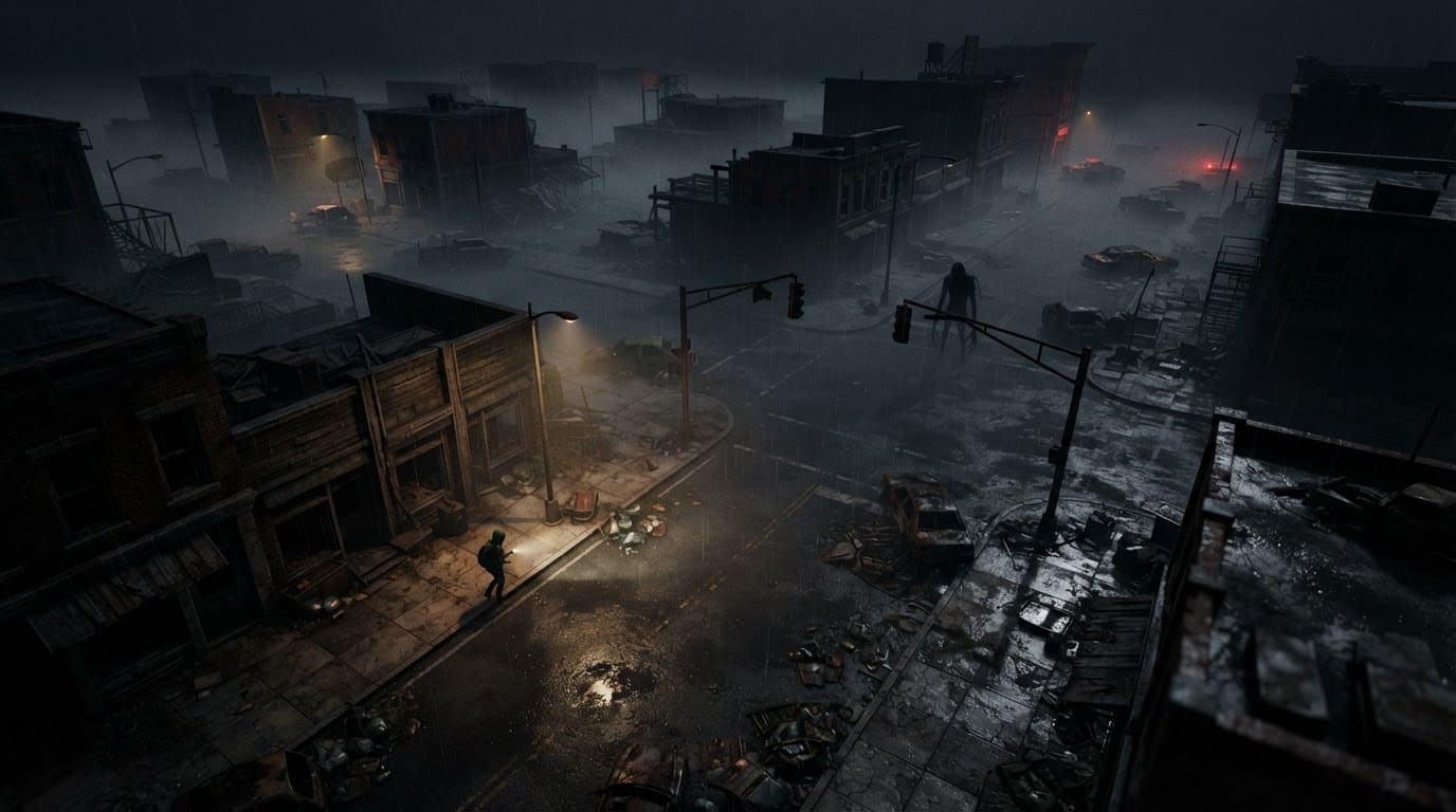 Creep Through Fogbound Streets