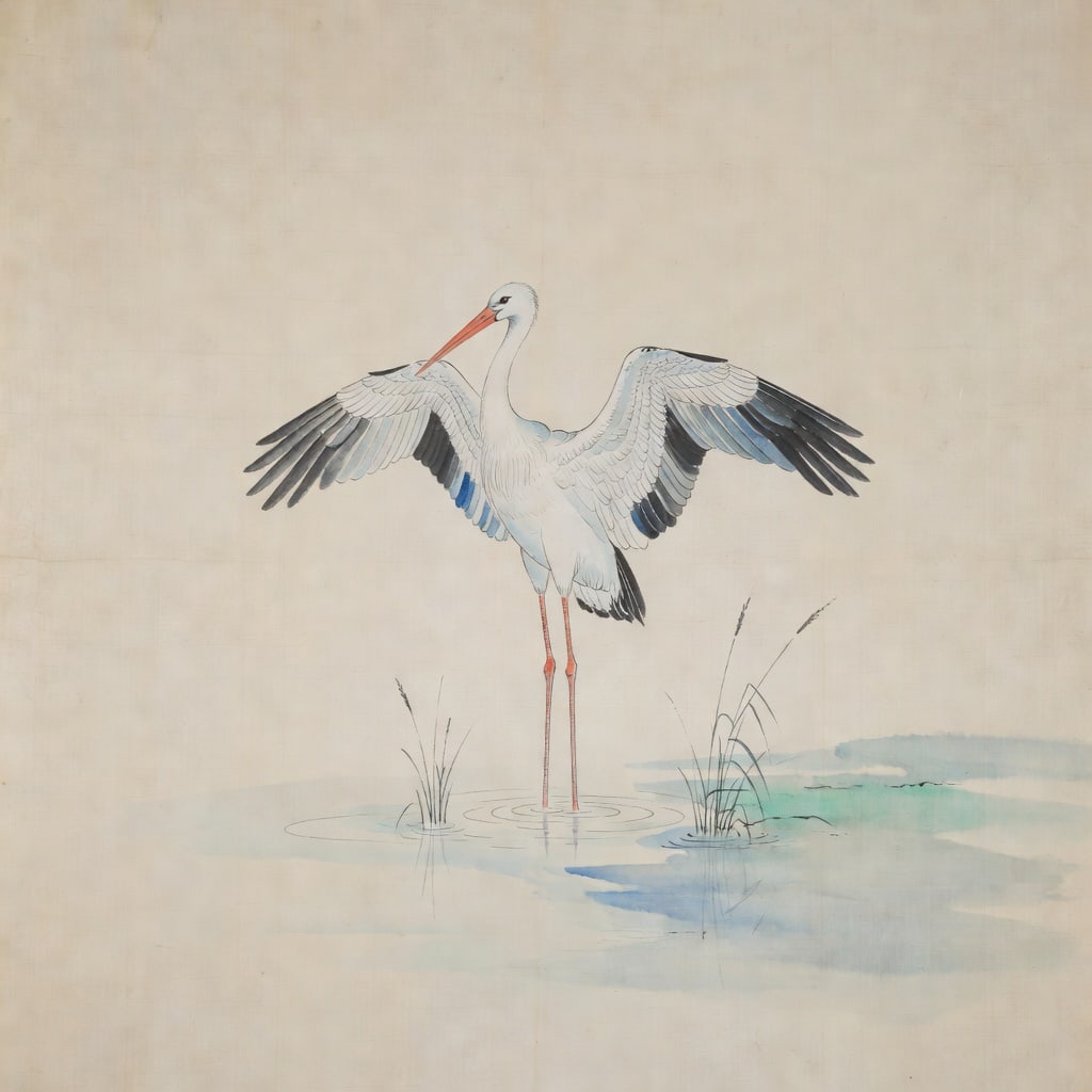 Shanhaijing sh_022 Stork
