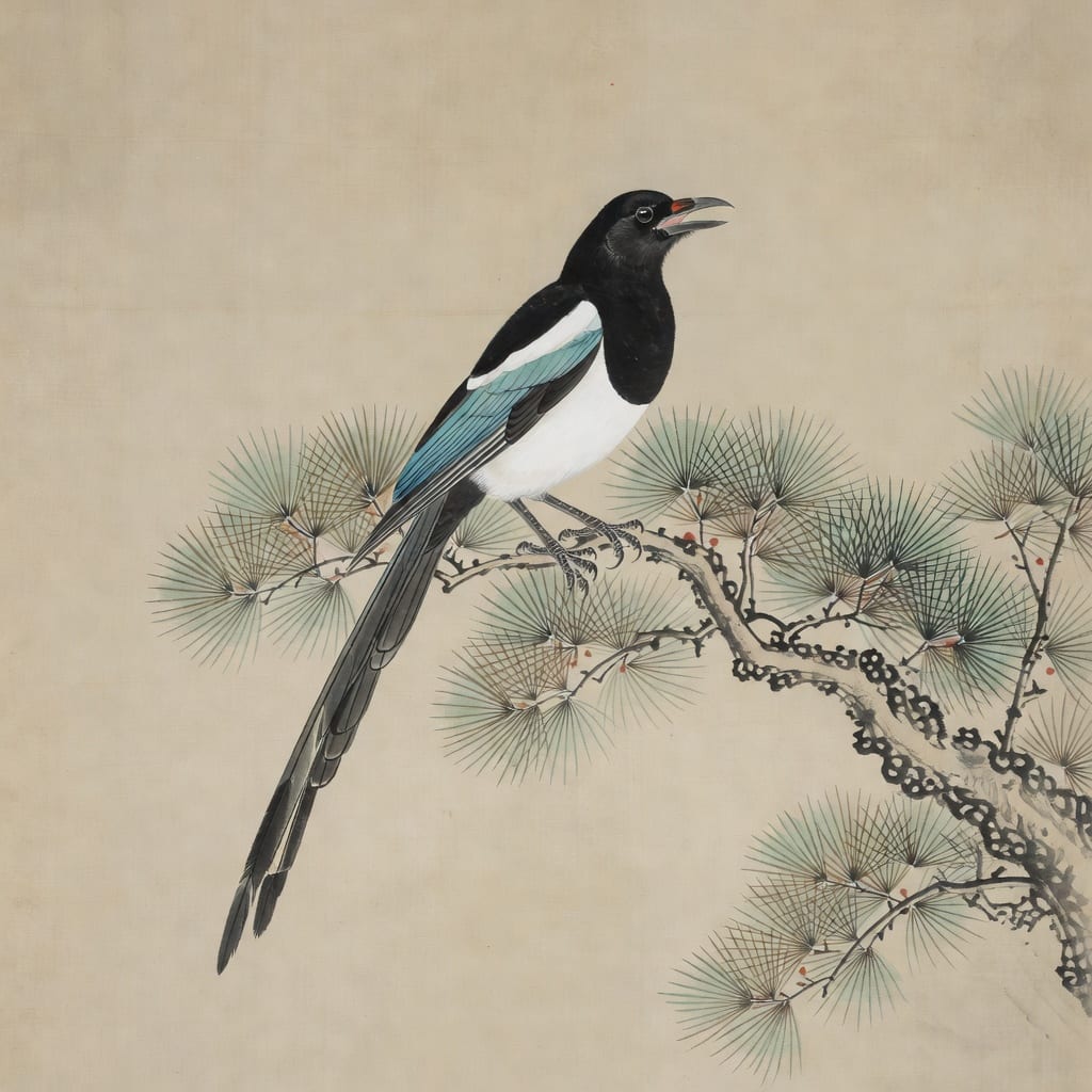 Shanhaijing sh_025 Magpie