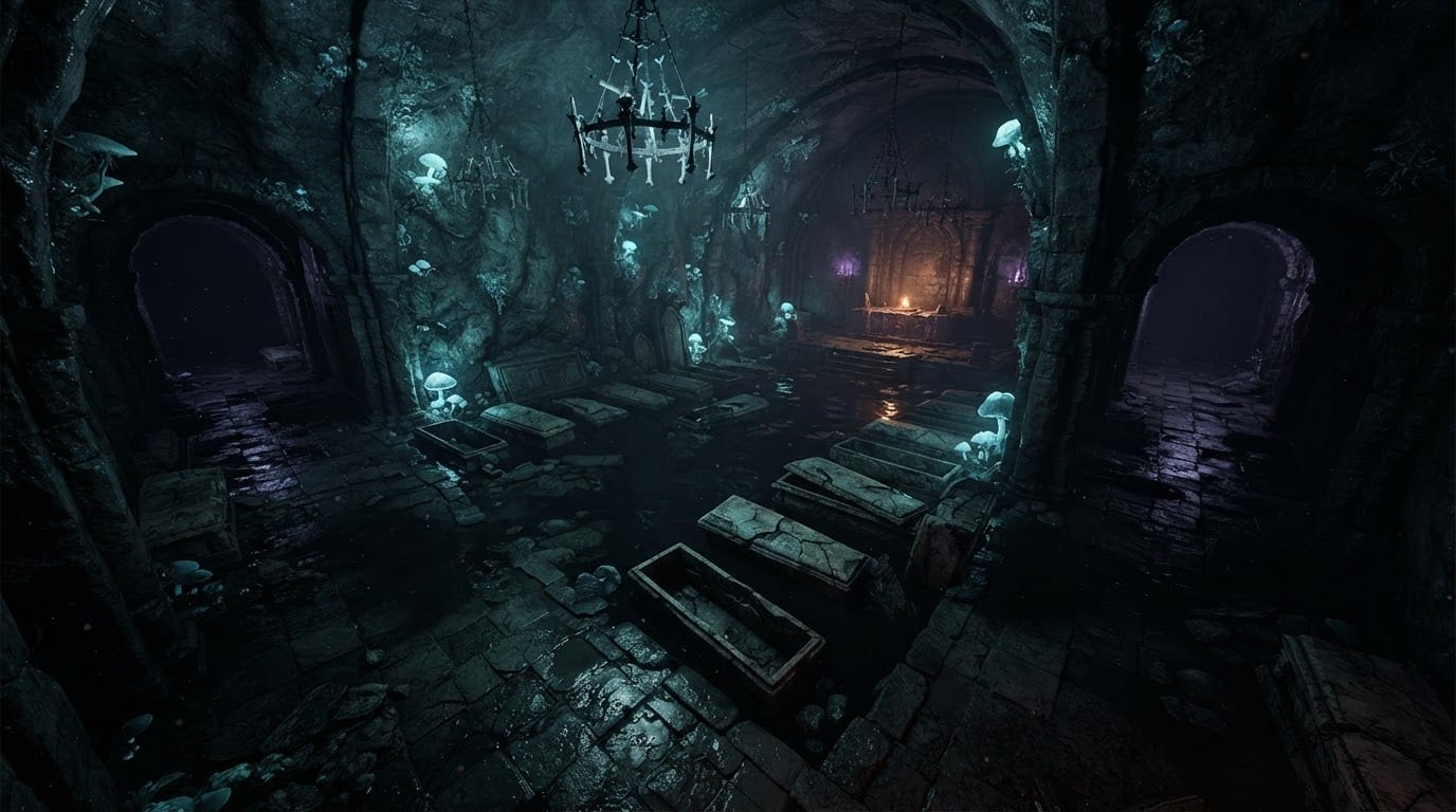 Descend into the Drowned Crypt