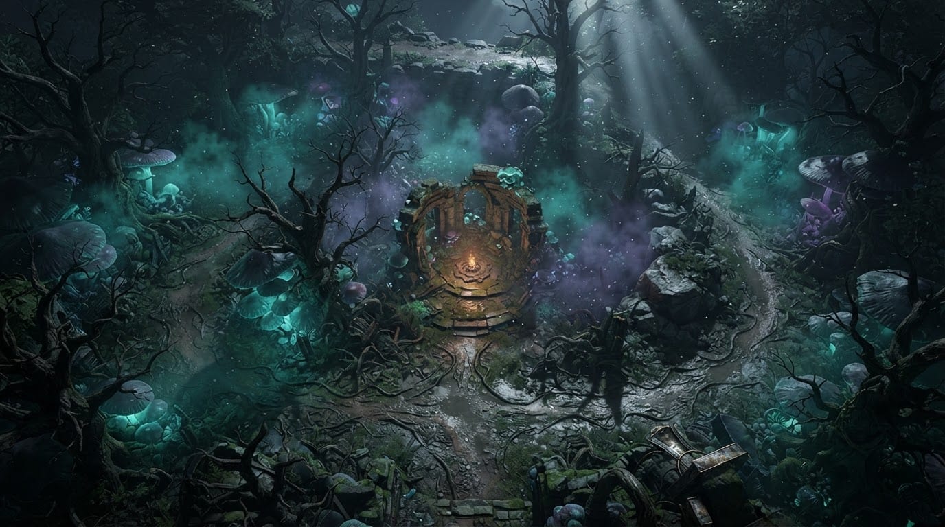 The Rotting Fungal Forest