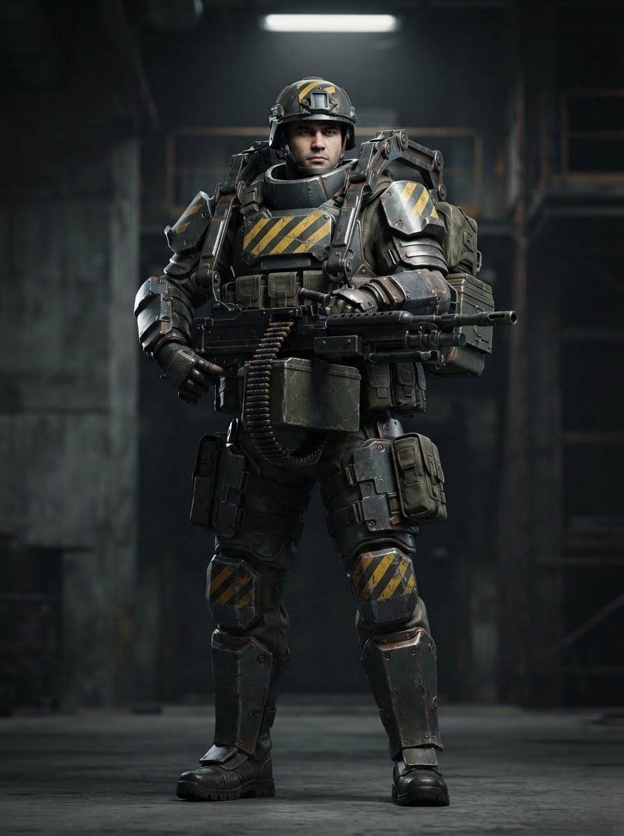 Heavy weapons operator