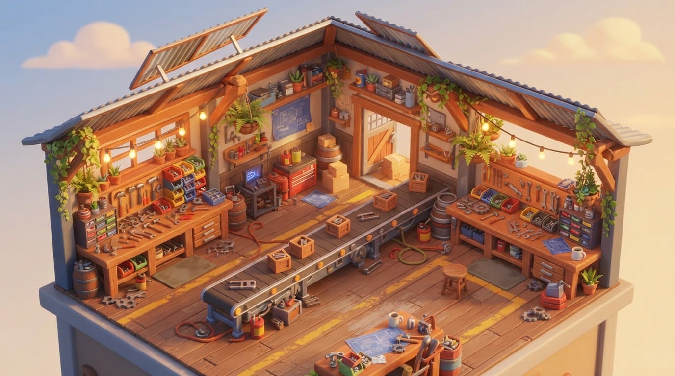 The Rooftop Garage Workshop