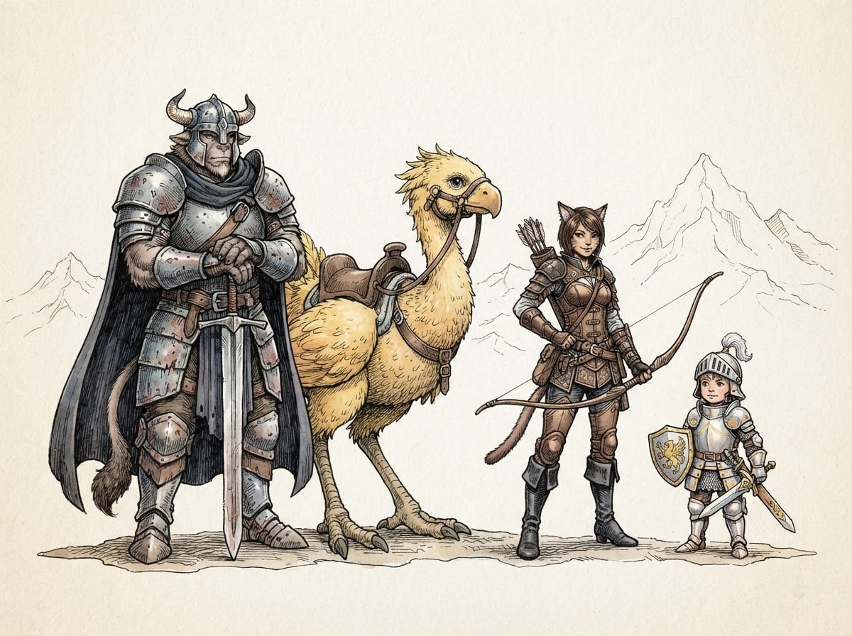 Nostalgic Hero Party