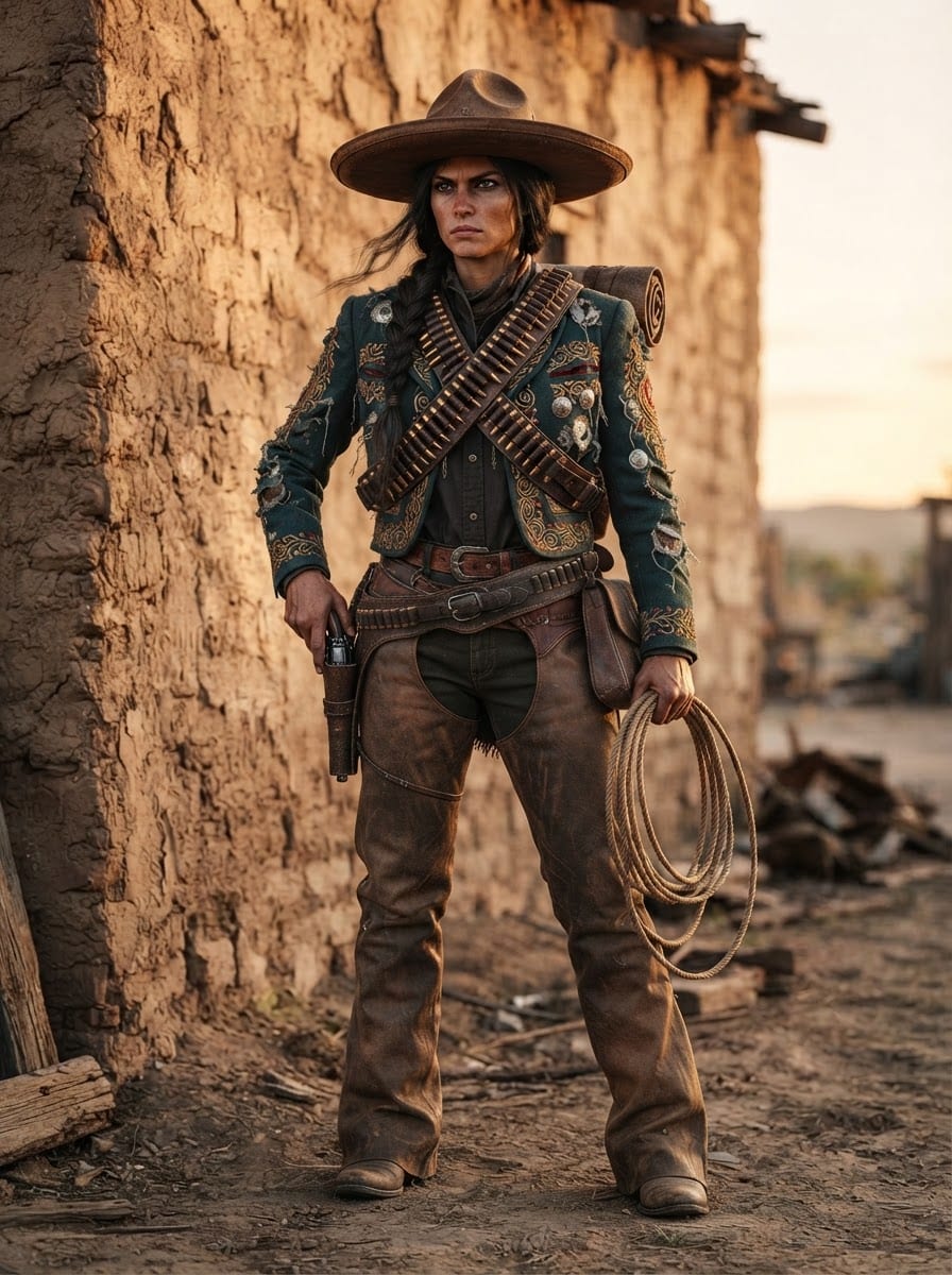 Meksykański bandolero vaquero