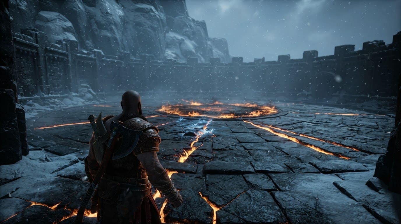 Commander's stone arena