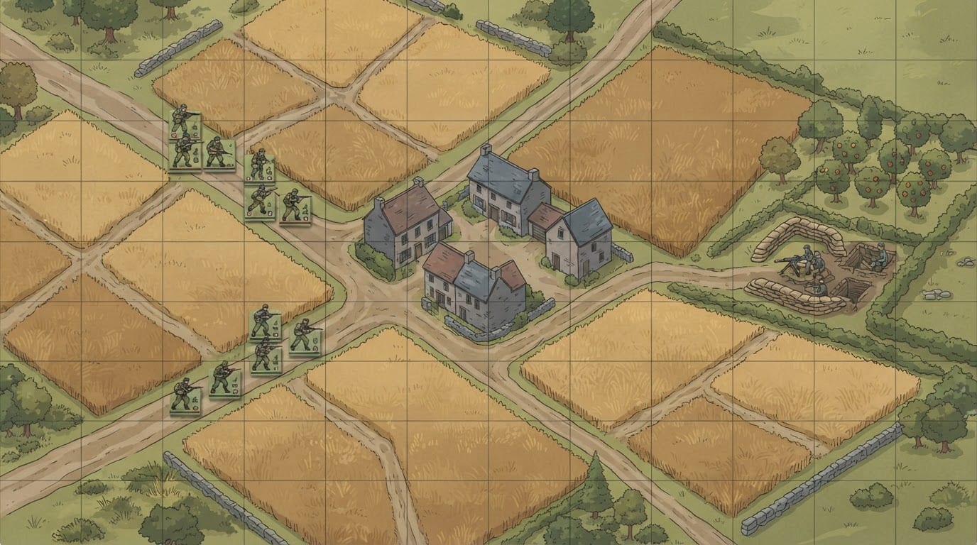 Push Through Enemy Lines