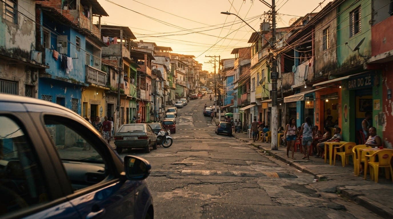 Bairro periférico de Salvador