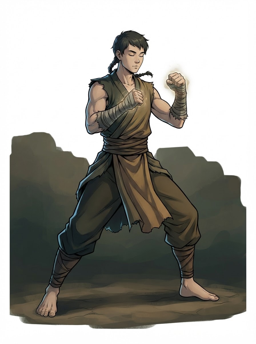 The Rootbound Monk