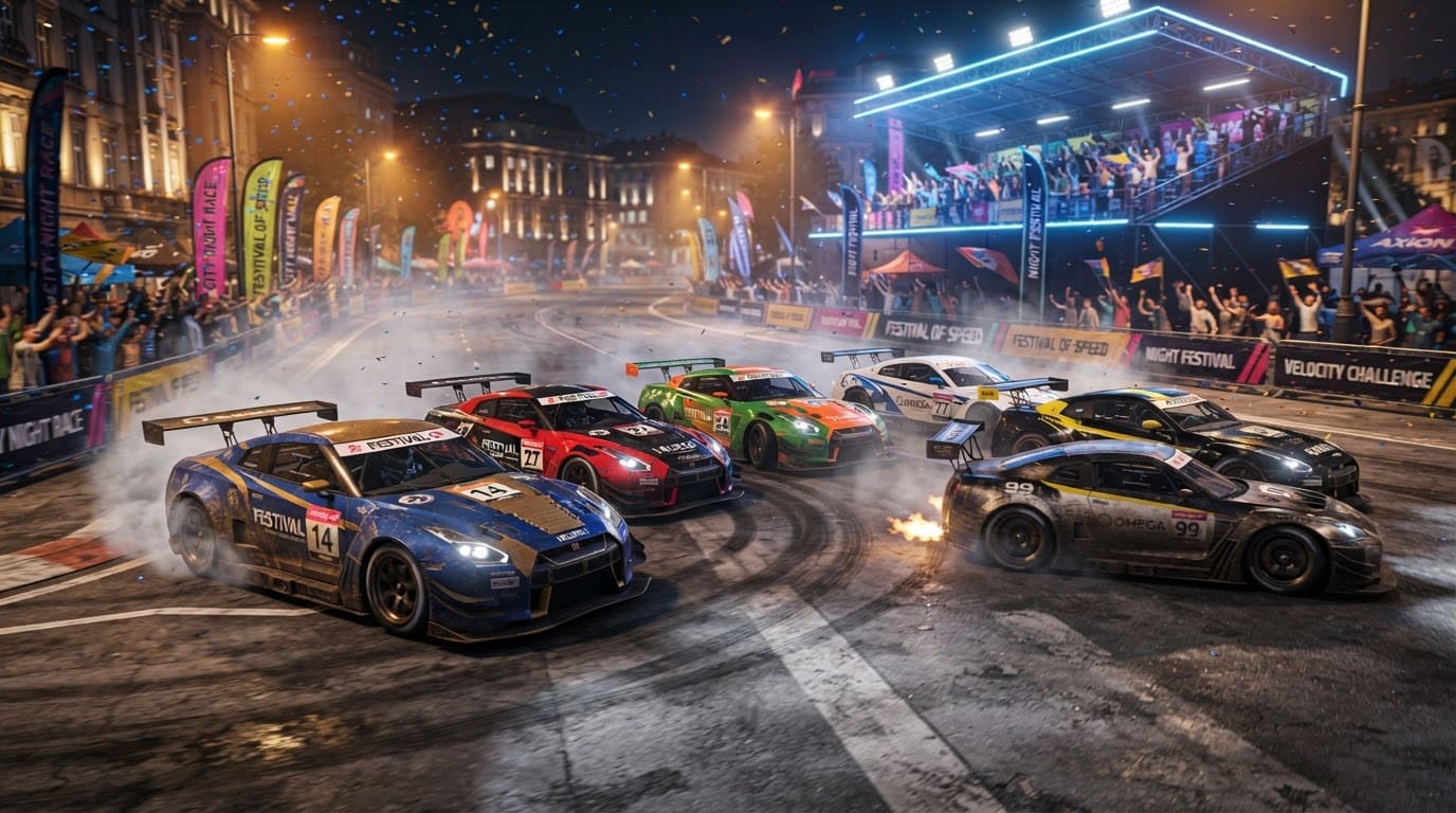 Race through festival circuit