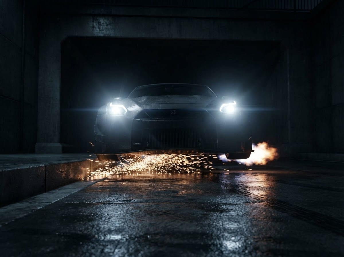 Tunnel breakout head-on