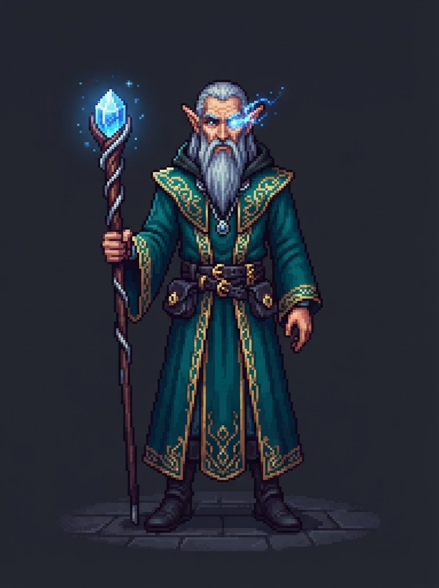 Mago elfo ancião