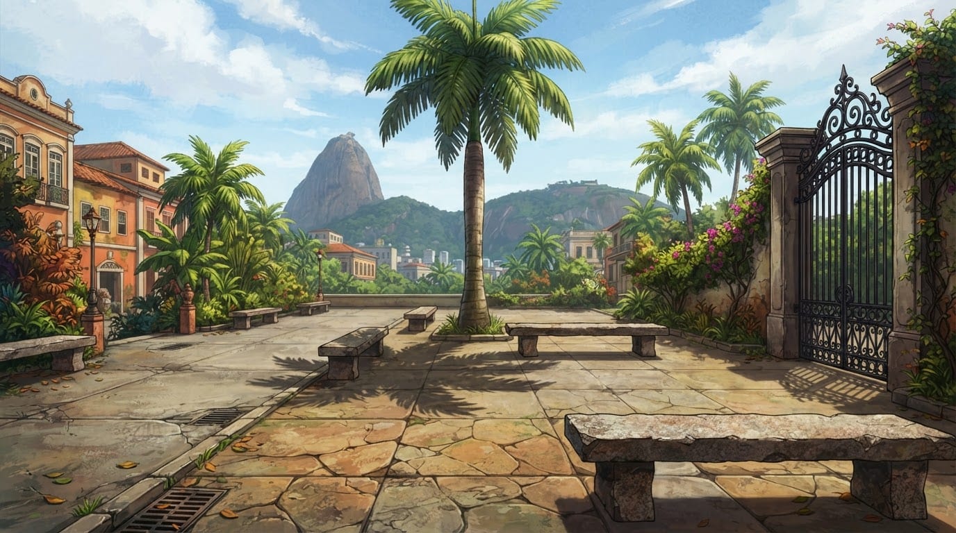 Praça no Rio de Janeiro