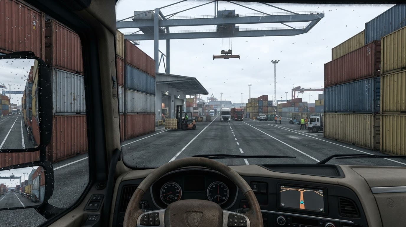Portowy terminal kontenerowy